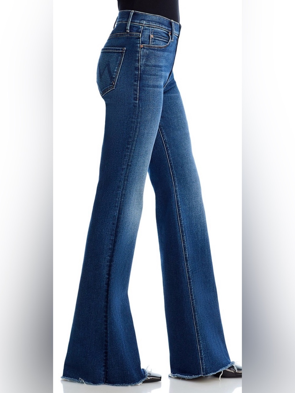 Mother Denim The Doozy Fray Scortchin Hot